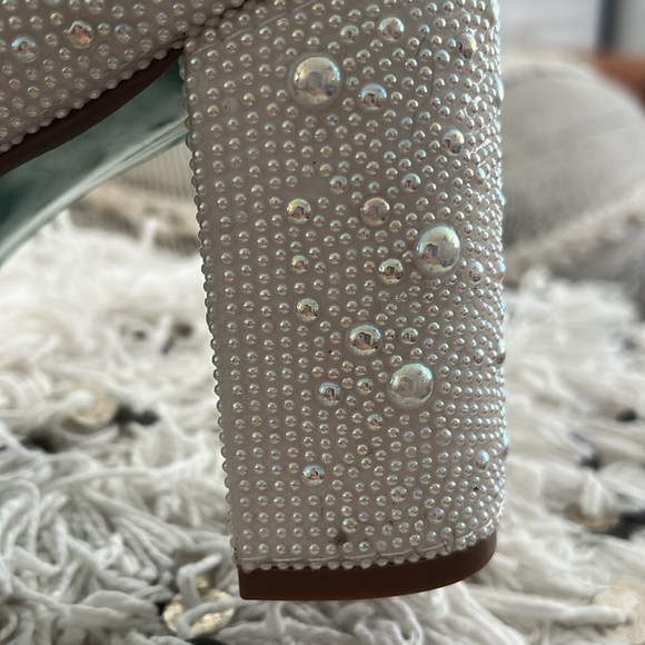 CADY IVORY WHITE BOOTS - Picture 10 of 12